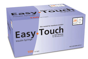 	EasyTouch Insulin Syringes