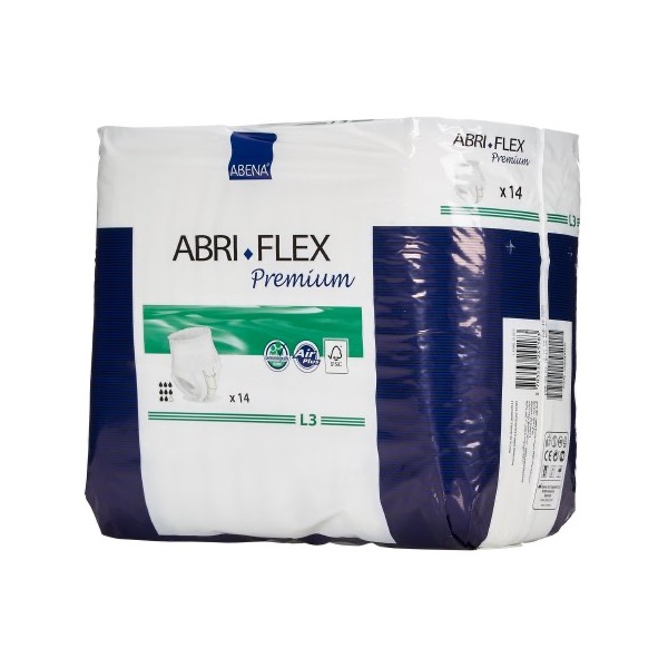 Abena Abri-Flex Premium Pull-ups: Large, Case of 84 (41088)