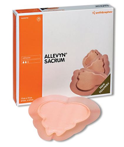 	Allevyn™ Adhesive Hydrocellular Sacrum Dressing