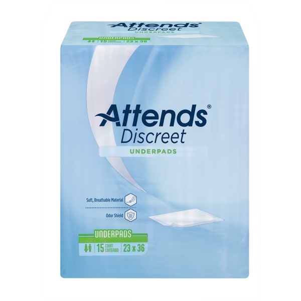 	Attends Discreet Underpads