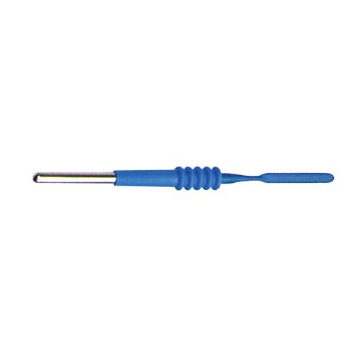 Blue Silk Non-Stick PTFE Coated Electrodes: Cross to MegaDyne 0012, Box of 12 (ES0012BL)
