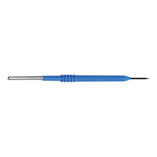 Blue Silk Non-Stick PTFE Coated Electrodes: Cross to MegaDyne 0016AM, Box of 12 (ES0016AM)