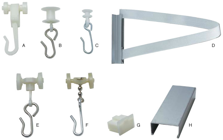 	Cubicle Curtain Accessories