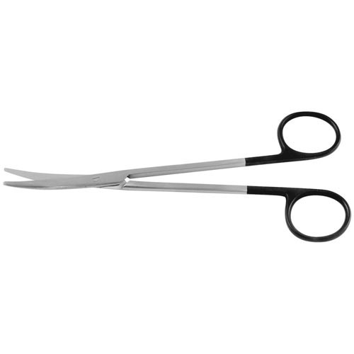 Mayo Dissecting Scissors - Supercut, curved, Bl/Bl, 7", 18 cm: , 1 Each (MDS0728118)