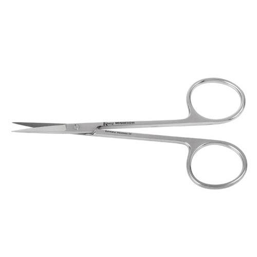 Fine Scissors, Eye Scissors - Straight, Sh/Sh, 4 1/2", 11 cm: , 1 Each (MDS0834211)