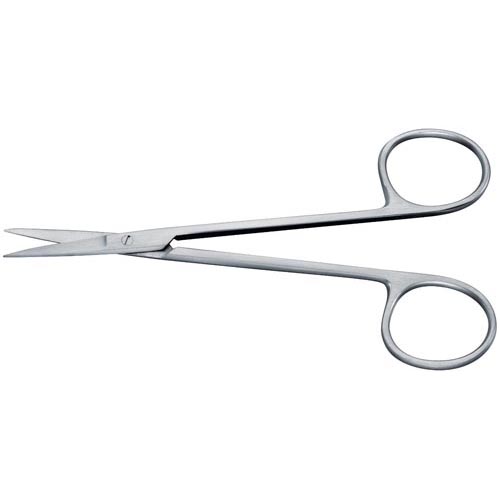Fine Scissors, Eye Scissors - Curved, Sh/Sh, 4 1/2", 11 cm: , 1 Each (MDS0834312)