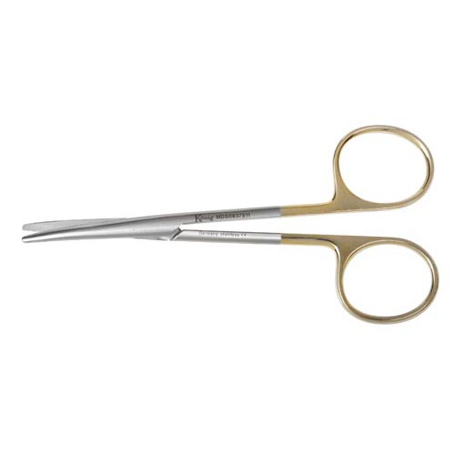 Strabismus Scissors, Curved, Bl/Bl, 4 1/2", 11 cm: , 1 Each (MDS0837511)