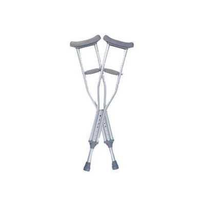 Guardian Quick-Fit Child Adjustable Auxiliary Crutches: , Case of 16 (G53314-8)