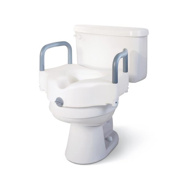 Guardian Locking Raised Toilet Seat: With Arms, 1 Each (G30270AH)