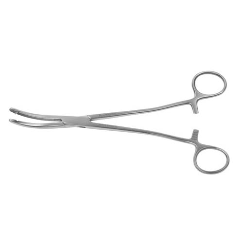 Heaney-Ballantine Hysterectomy Forceps - Curved, 8", 20 cm: , 1 Each (MDS1259520)