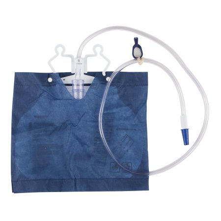 Urinary Drain Bag with Anti-Reflux Valve: Pre-Covered, 1 Each (16-2880CH)