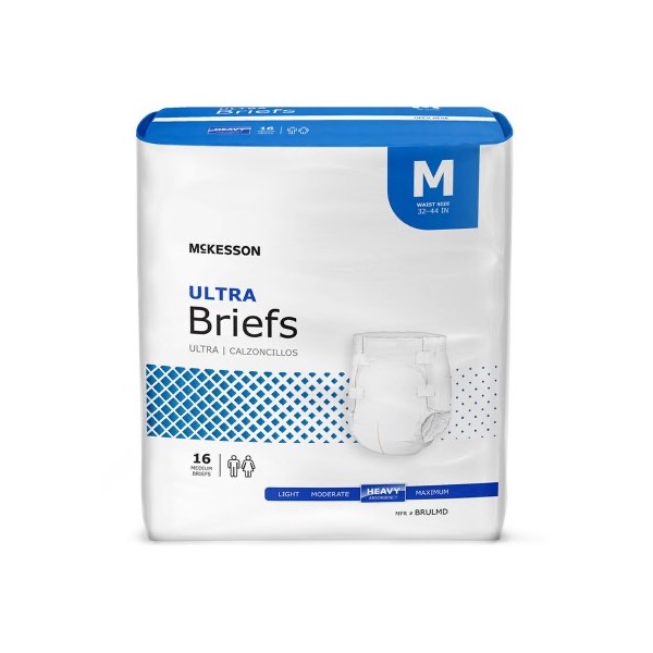 McKesson Ultra Briefs: Medium, 1 Bag (BRULMD)