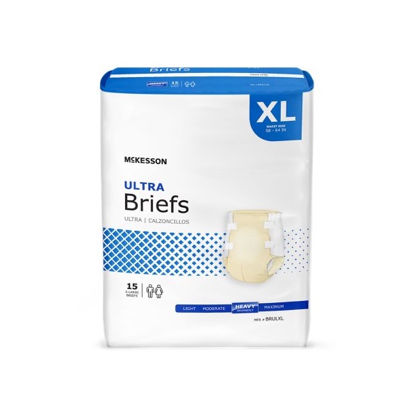 McKesson Ultra Briefs: XL, 1 Bag (BRULXL)