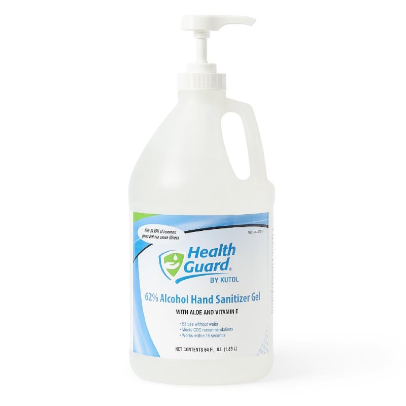 	HealthGuard 62% Ethyl Alcohol Instant Hand Sanitizer