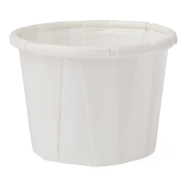 Souffle Paper Cup: 0.50 oz, Case of 5000 (NON024214)