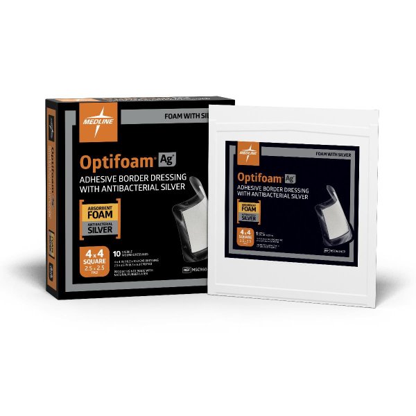 	Optifoam® Ag Antimicrobial Wound Dressings