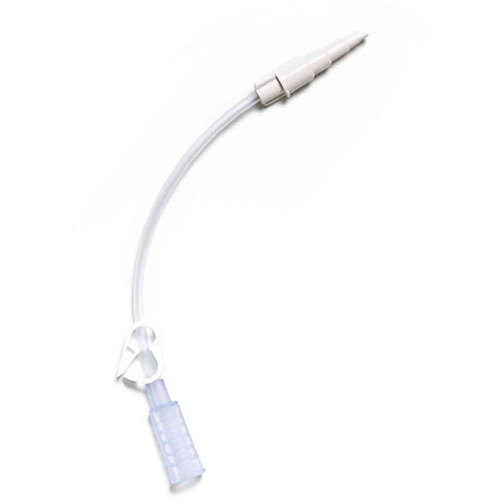 	MIC Extension Tubing with Bolus and Stepped Connectors