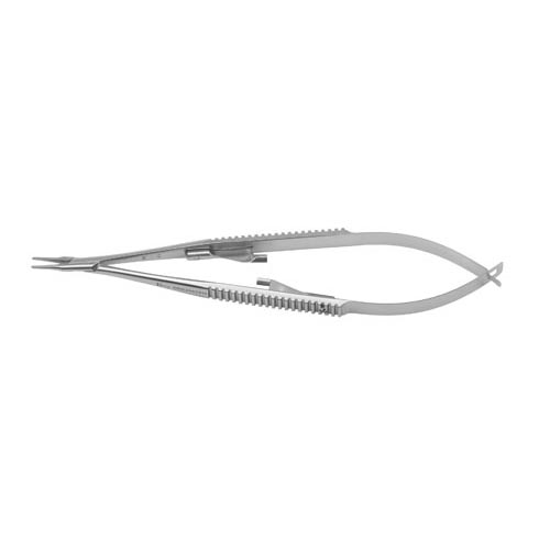 Micro Needle Holders,Castroviejo W/ Lock - 5 1/2", 14 cm: , 1 Each (MDS2482414)
