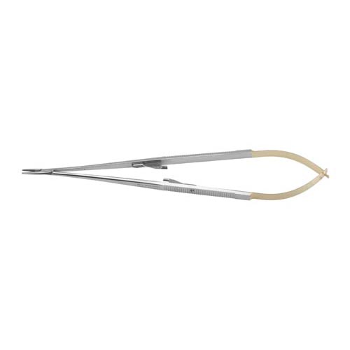 Jacobson Needle Holder Forceps with Tungsten Carbide: 8-1/2", 1 Each (MDS2469421)