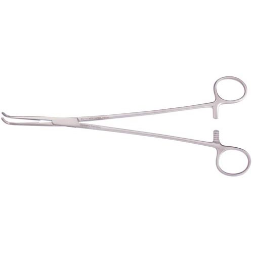 Mixter Dissecting & Ligature Forceps - Right angle, vertical serrations, 8 3/4", 22 cm: , 1 Each (MDS1247922)