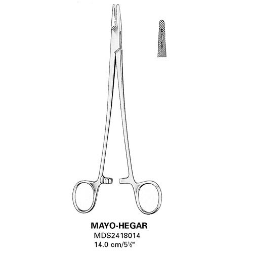 Needle Holders, Mayo-Hegar - 10 1/4", 26 cm: , 1 Each (MDS2418026)