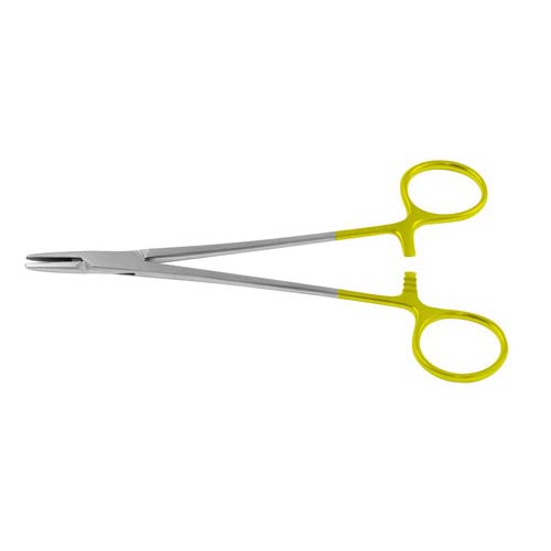 Needle Holders W/ T.C., Crile-Wood - Tungsten Carbide, X-serrated, 7", 18 cm: , 1 Each (MDS2416418)