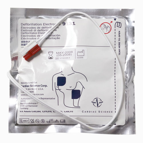 Powerheart AED G3 Replacement Electrodes: , 1 Pair (9131-001)