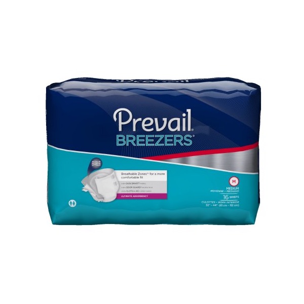 Prevail Breezers Briefs: Medium, Pack of 16 (PVB-012/2)