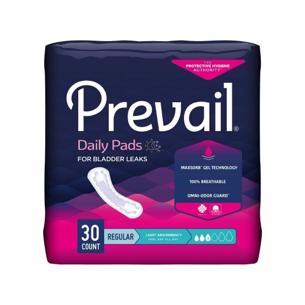 	Prevail® Light Absorbency Daily Pads
