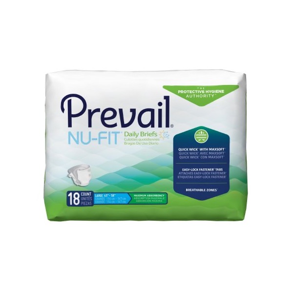 	Prevail® Nu-Fit™ Adult Briefs