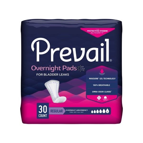	Prevail® Overnight Pads
