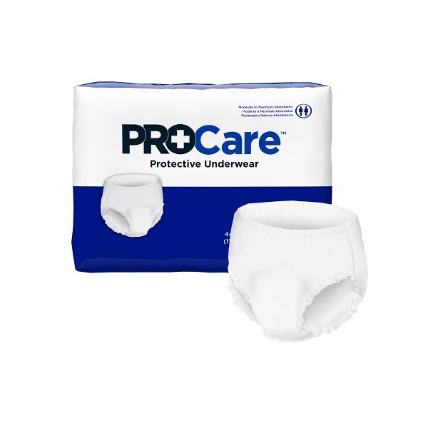 ProCare Protective Underwear: Large, Bag of 18 (CRU-513)