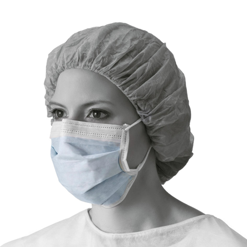 Prohibit X-Tra Fluid Protection Procedure Face Masks: Ear Loops, Case of 300 (NON27408EL)