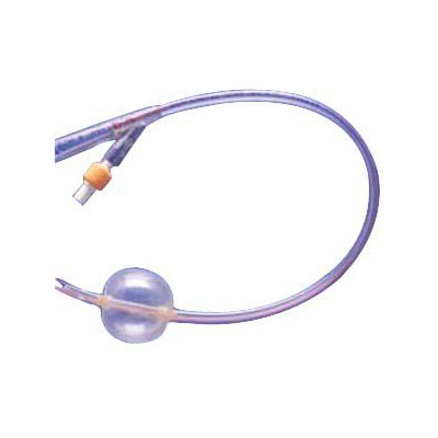 Soft Simplastic 2-Way Foley Catheter 18 fr 30 cc: , Case of 10 (442618)