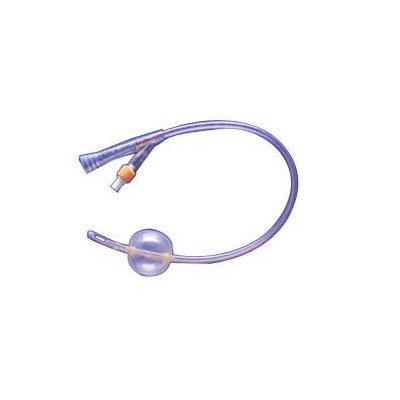 Soft Simplastic 2-Way Foley Catheter 18 fr 30 cc: , Case of 10 (570718)