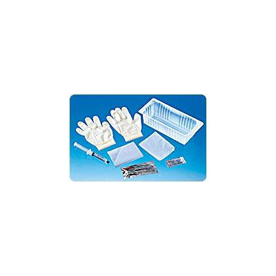 Foley Catheter Tray with 10-cc Prefilled Syringe PVP Swabs: , Case of 20 (76710)