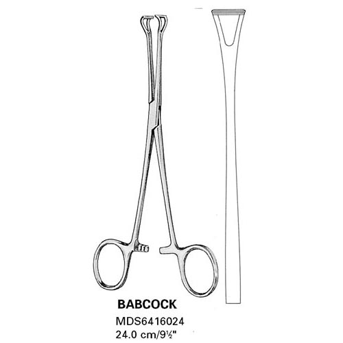 Seizing Forceps, Babcock - 7", 18 cm: , 1 Each (MDS6416018)