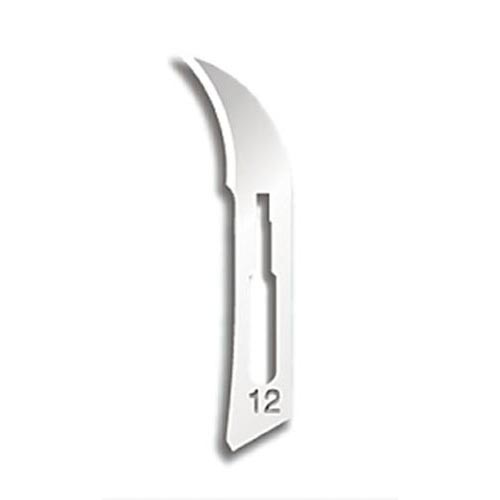 Stainless-Steel Blade: #12, Box of 100 (MDS15112)